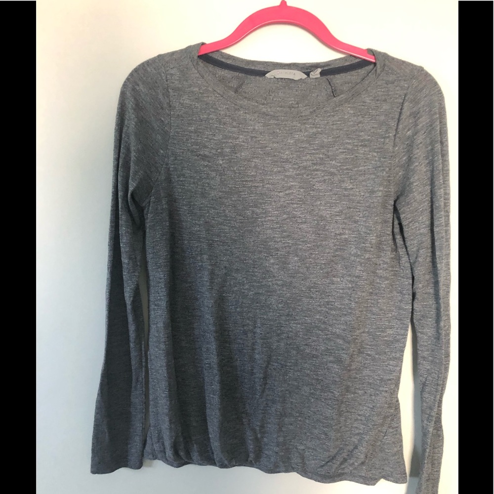 Grey Athleta long sleeve